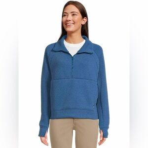 L.L. Bean Ridgeknit 1/2 Zip Pullover